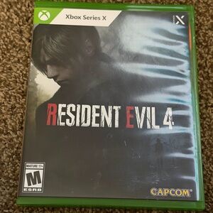 Microsoft Xbox Series X Resident Evil 4 Video Game Rated M For Mature Complete U